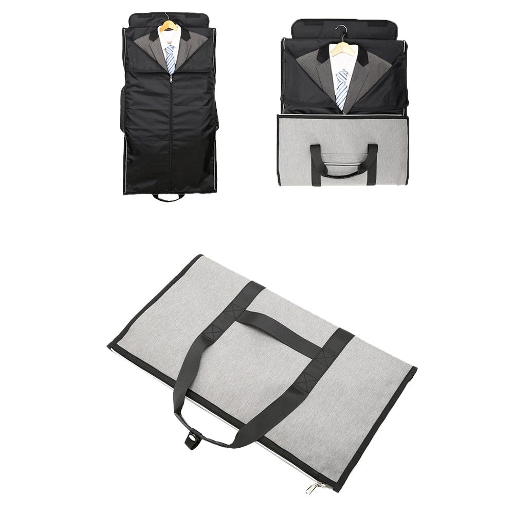 Carry on Garment Bag Convertible Travel Duffel Suit Bag with Shoe Compartment