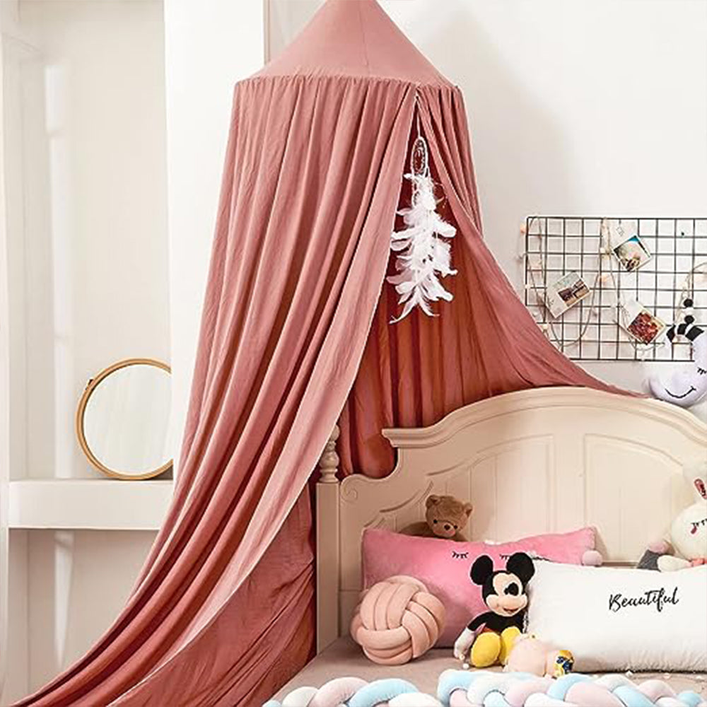 Dome Bed Canopy Curtain for Kids' Dreamy Bedroom Decor