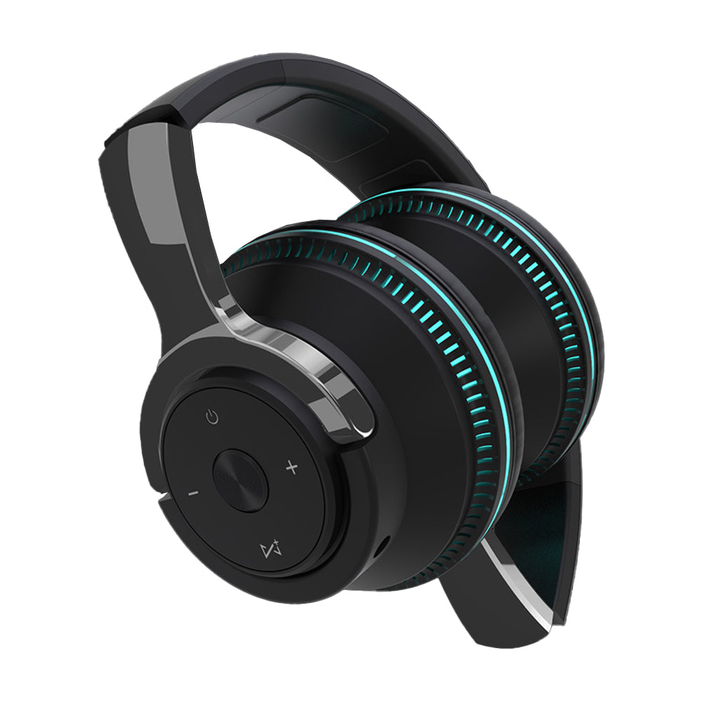 Luminous Bluetooth Wireless Headset Stereo Foldable Noise Cancelling Earphone