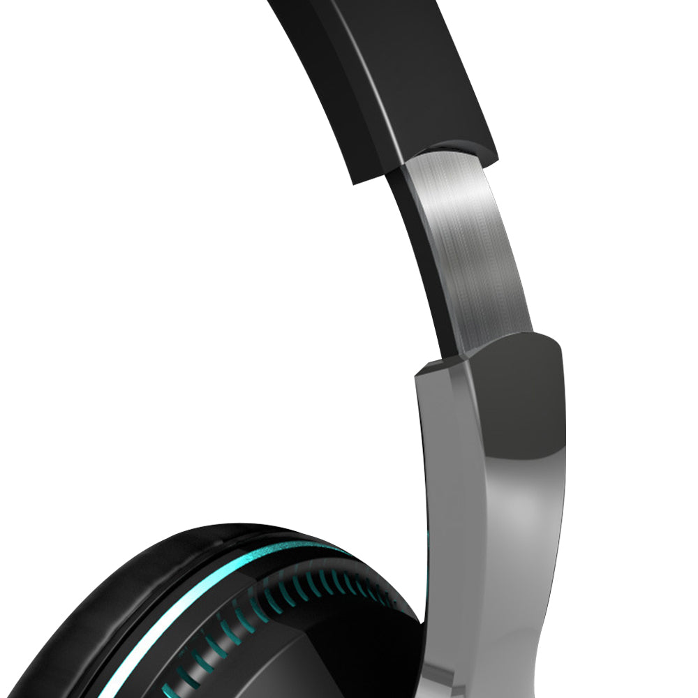 Luminous Bluetooth Wireless Headset Stereo Foldable Noise Cancelling Earphone