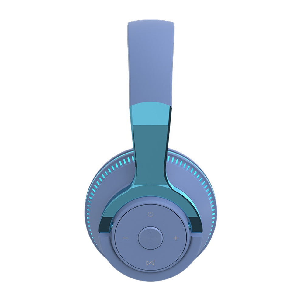 Luminous Bluetooth Wireless Headset Stereo Foldable Noise Cancelling Earphone