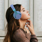 Luminous Bluetooth Wireless Headset Stereo Foldable Noise Cancelling Earphone
