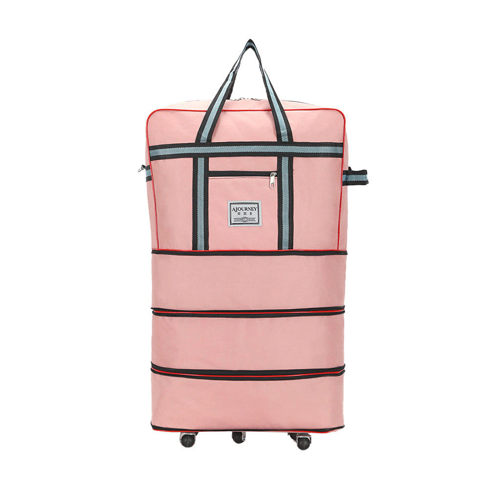Expandable Travel Duffle Bag With Wheels