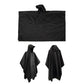 3-in-1 Hooded Water-resistant Raincoat Jacket for Men Women Adults