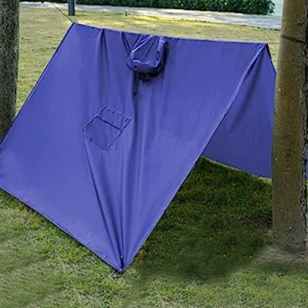 3-in-1 Hooded Water-resistant Raincoat Jacket for Men Women Adults