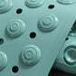 Non-Slip Foot Massage Washable Bathtub Mat with Suction Cups for Bathroom