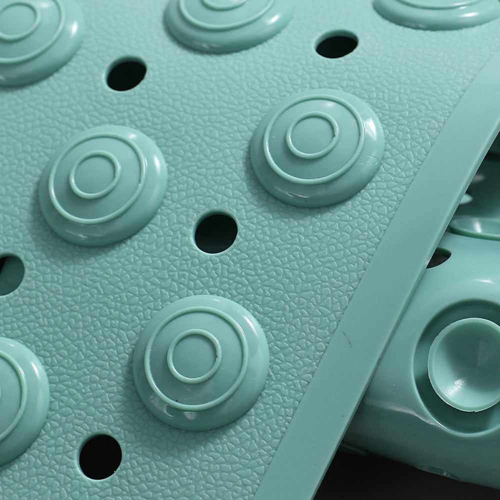 Non-Slip Foot Massage Washable Bathtub Mat with Suction Cups for Bathroom
