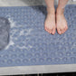 Non-Slip Foot Massage Washable Bathtub Mat with Suction Cups for Bathroom