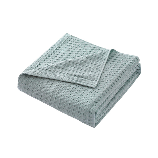 Cozy and Soft Waffle Weave 100% Cotton Blankets