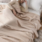 Cozy and Soft Waffle Weave 100% Cotton Blankets