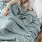 Cozy and Soft Waffle Weave 100% Cotton Blankets