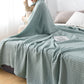 Cozy and Soft Waffle Weave 100% Cotton Blankets