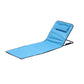 Camping Folding 5 Position Adjustable Beach Chairs with Backrest and Storage