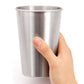 6Pcs 350ml Stackable Stainless Steel Drinking Pint Cups