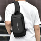 Anti-theft USB Port Crossbody Sling Shoulder Bag