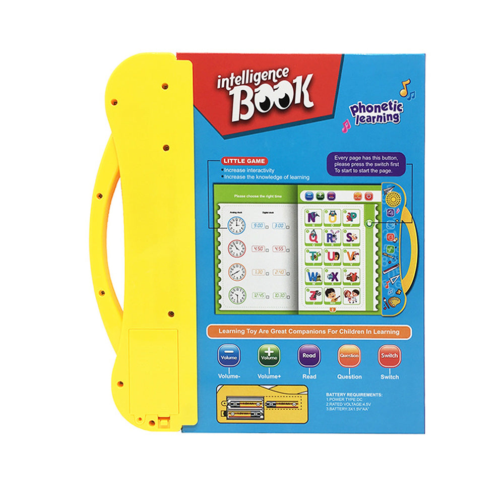 Intelligence Book Sound Book for Kids Toddlers Educational Learning Book Toy