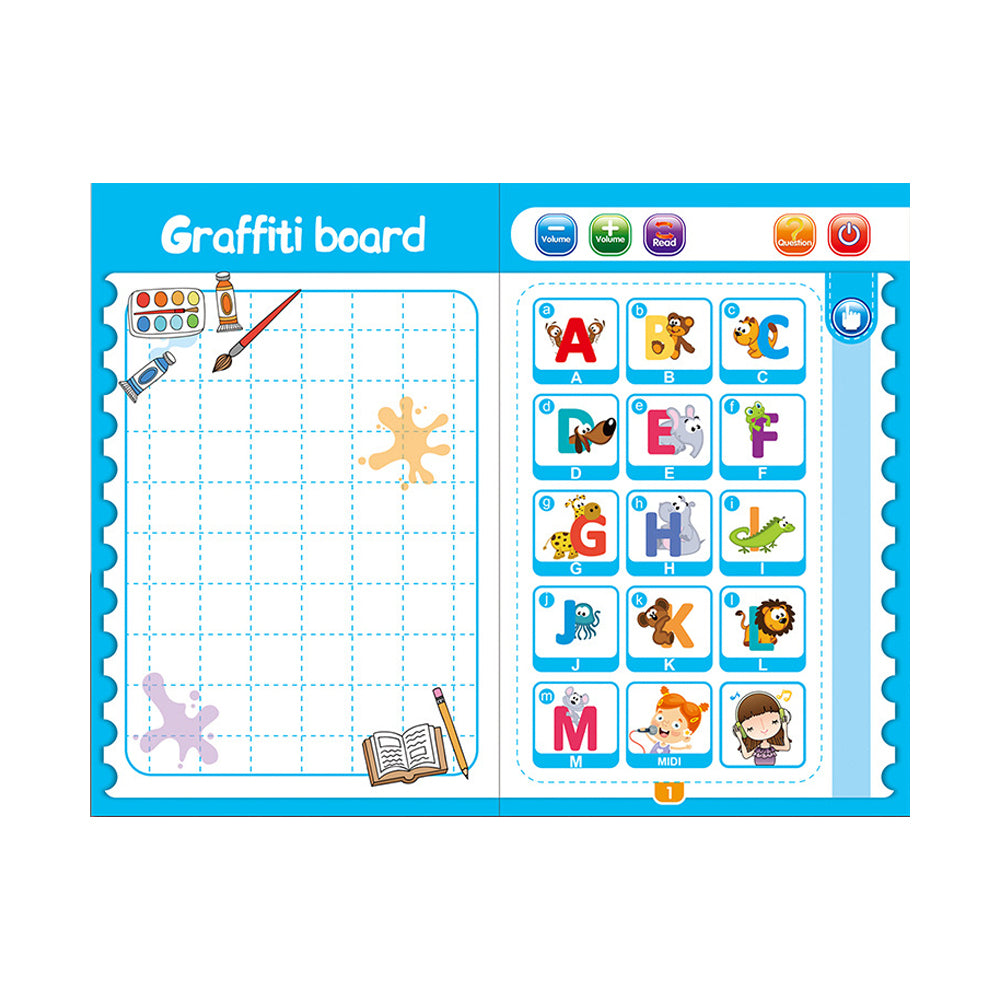 Intelligence Book Sound Book for Kids Toddlers Educational Learning Book Toy