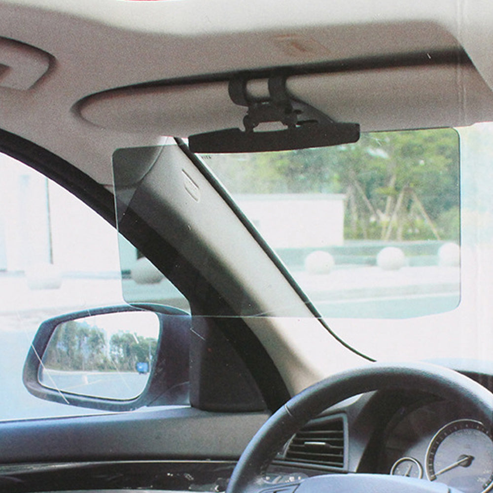 UV Blocking Anti-Glare Sun Visor Shield for Car
