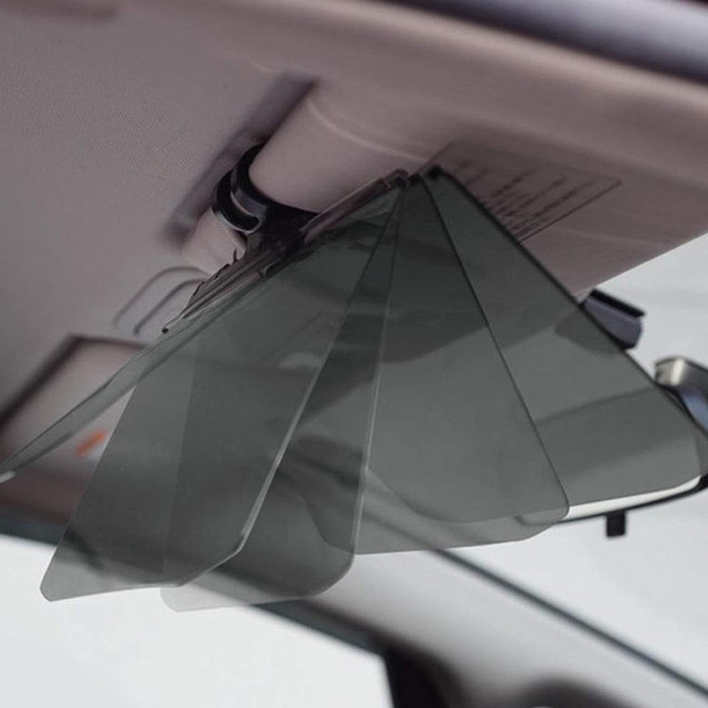 UV Blocking Anti-Glare Sun Visor Shield for Car