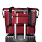 Large Capacity Foldable Dry and Wet Separation Travel Bag with Shoe Compartment