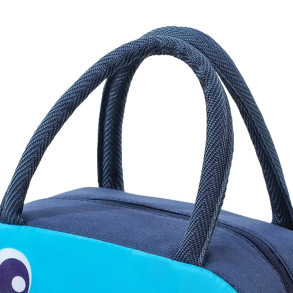 2Pcs Cute Cartoon Animal Lunch Bags for Kids Lunch Box Carry Tote Picnic Case Storage Bag