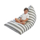 Stuffed Animal Storage Bean Bag Chair Cover Organizer Fill with Stuffed Toys Comfy Floor Lounger