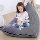 Stuffed Animal Storage Bean Bag Chair Cover Organizer Fill with Stuffed Toys Comfy Floor Lounger