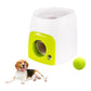 Dog Pet Toy Tennis Launcher Interactive Tennis Ball Thrower Double Hole Food Reward Machine