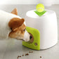 Dog Pet Toy Tennis Launcher Interactive Tennis Ball Thrower Double Hole Food Reward Machine