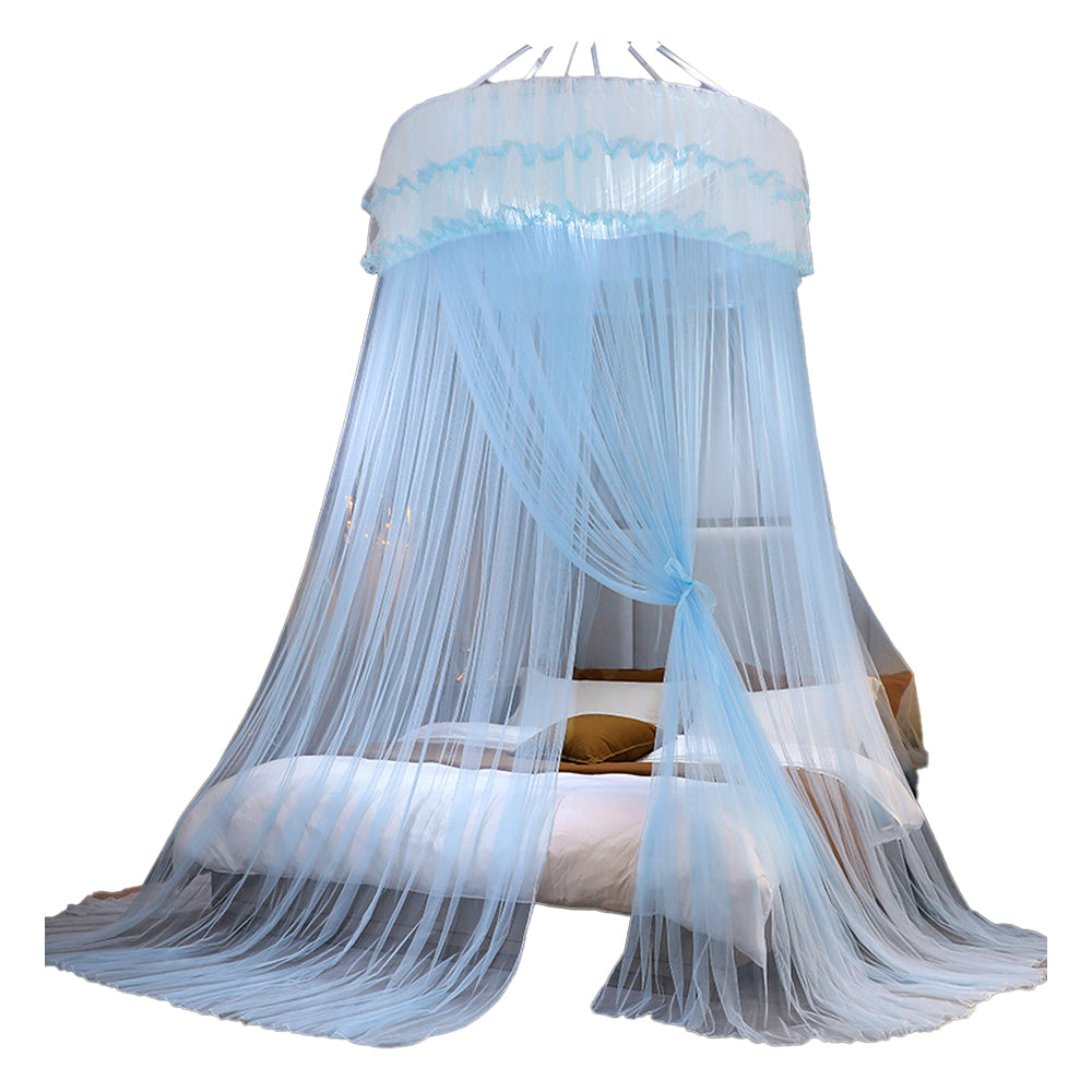 Mosquito Net Bed Canopy Princess Bed Curtain Fine Sheer Mesh Dome Bed Canopies for Kids Adults