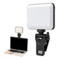 80 LED Portable Rechargeable Video Selfie Phone Clip Light with Adjusted 3 Light Modes