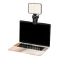 80 LED Portable Rechargeable Video Selfie Phone Clip Light with Adjusted 3 Light Modes