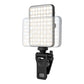 80 LED Portable Rechargeable Video Selfie Phone Clip Light with Adjusted 3 Light Modes