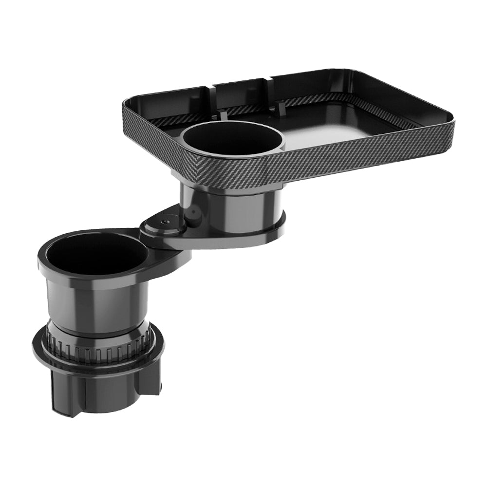 Cup Holder Tray for Car Detachable Car Food Table with Phone Slot 360 Degree Rotating Holder