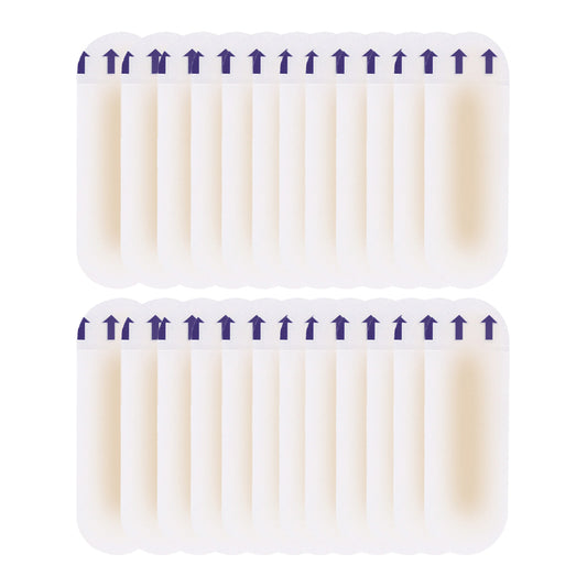 20Pcs Blister Bandages Disposable Gel Blister Cushion for Foot Toes Fingers Heel-Style 1