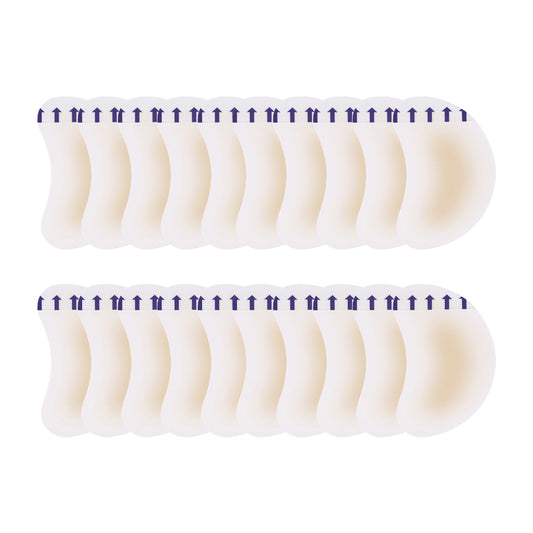 20Pcs Blister Bandages Disposable Gel Blister Cushion for Foot Toes Fingers Heel-Style 5