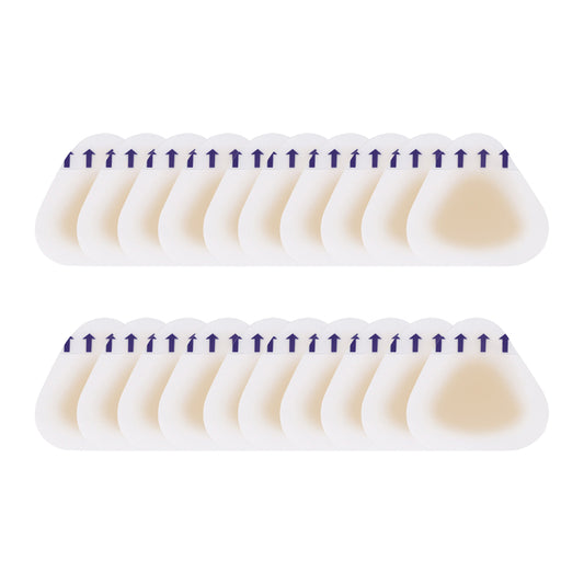 20Pcs Blister Bandages Disposable Gel Blister Cushion for Foot Toes Fingers Heel-Style 6