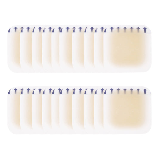 20Pcs Blister Bandages Disposable Gel Blister Cushion for Foot Toes Fingers Heel-Style 7