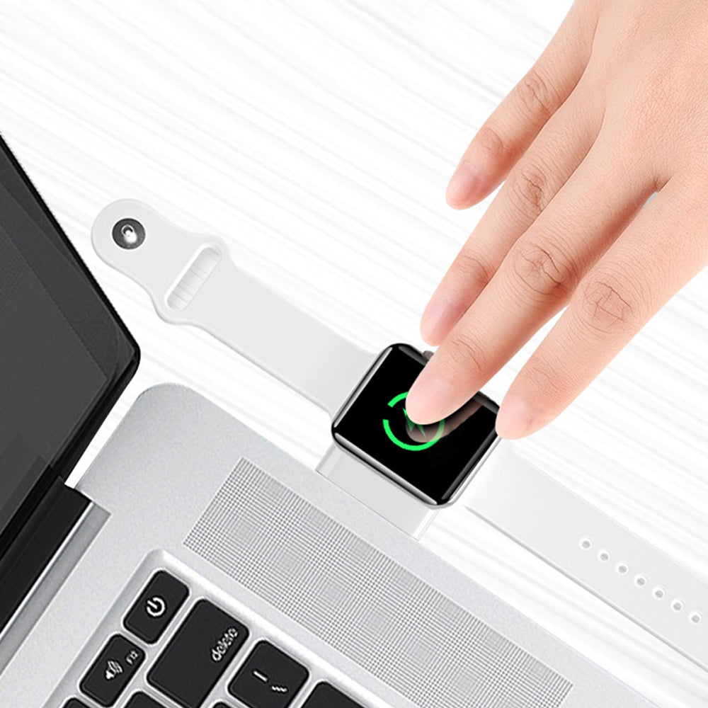 Travel Wireless Charger Portable Adsorbable Iron Charging for Apple Watch Wireless Charging Stand