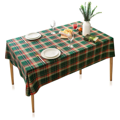 Scotland Plaid Christmas Tablecloth for Rectangle Tables
