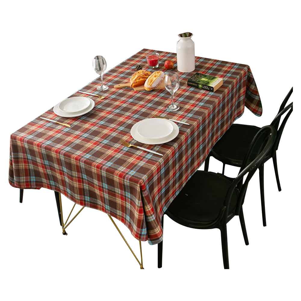 Scotland Plaid Christmas Tablecloth for Rectangle Tables