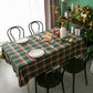 Scotland Plaid Christmas Tablecloth for Rectangle Tables