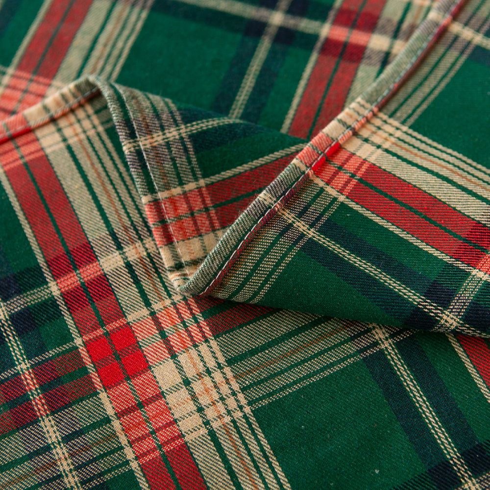 Scotland Plaid Christmas Tablecloth for Rectangle Tables