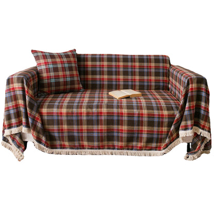Slipcover Sofa Covers Single Seater Double Seater Couch Cover Christmas Decoration