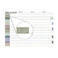 2024 365 Days Poster Yearly Schedule Wall Calendar