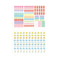 2024 365 Days Poster Yearly Schedule Wall Calendar