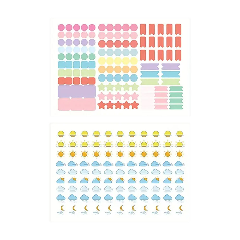 2024 365 Days Poster Yearly Schedule Wall Calendar