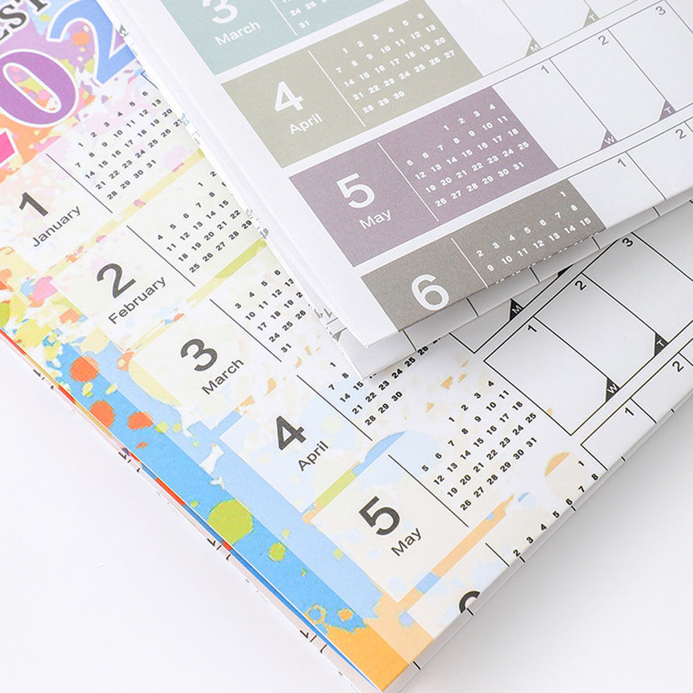 2024 365 Days Poster Yearly Schedule Wall Calendar