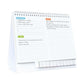 Cartoon 16 Months Desk Calendar for Home School Office Planning and Organizing