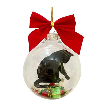 Mini Packages Clear Ball Ornaments Christmas Tree Decoration Home Decor
